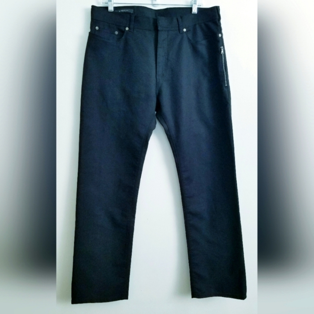 Neil Barrett Standard Fit Black Jeans Made in Italy